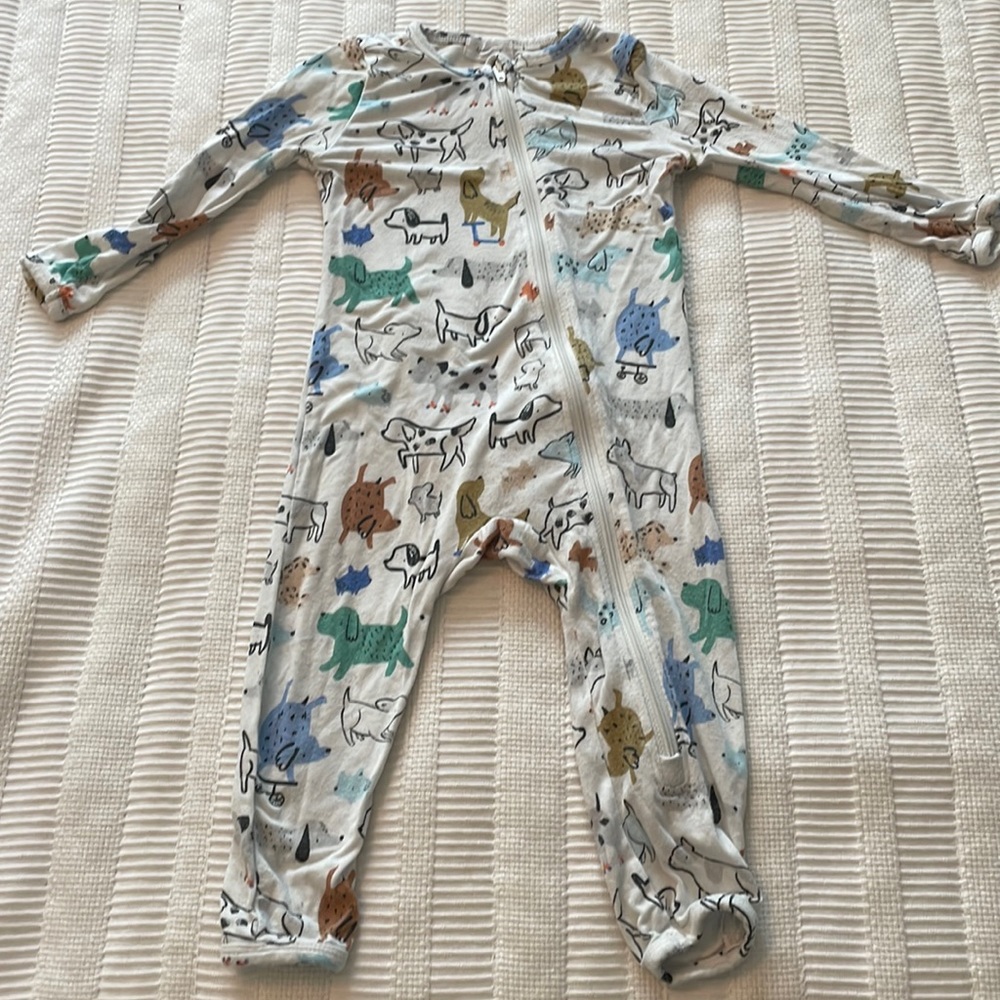 Angel Dear | romper | puppy party  | 6 - 12 mo